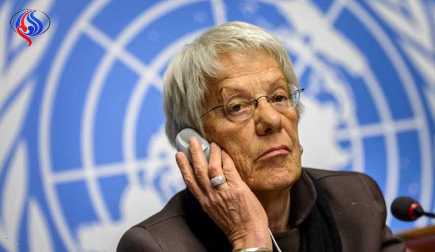 كارلا ديل بونتي ستستقيل قريبا من لجنة التحقيق الدولية حول سوريا