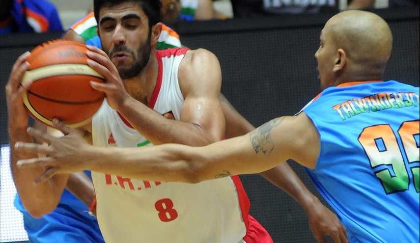 بطولة آسيا لكرة السلة - إيران مقابل الهند