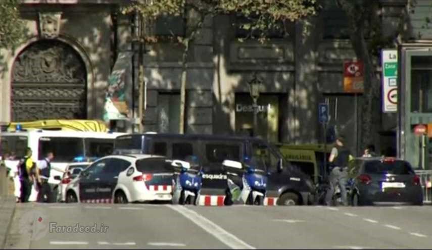 بالصور مسرح الأحداث بعد هجوم لاس رامبلاس في مدينة برشلونة الإسبانية