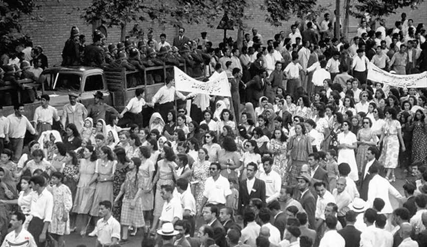 طهران يوم الانقلاب الامريكي على حكومة مصدق