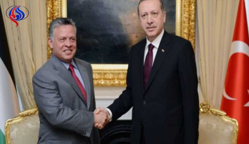 الملك عبد الله وأردوغان يدعوان لإطلاق مفاوضات تسوية جديدة