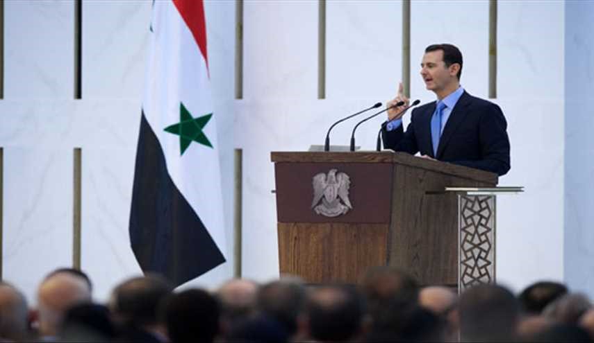 خطاب الأسد .. 