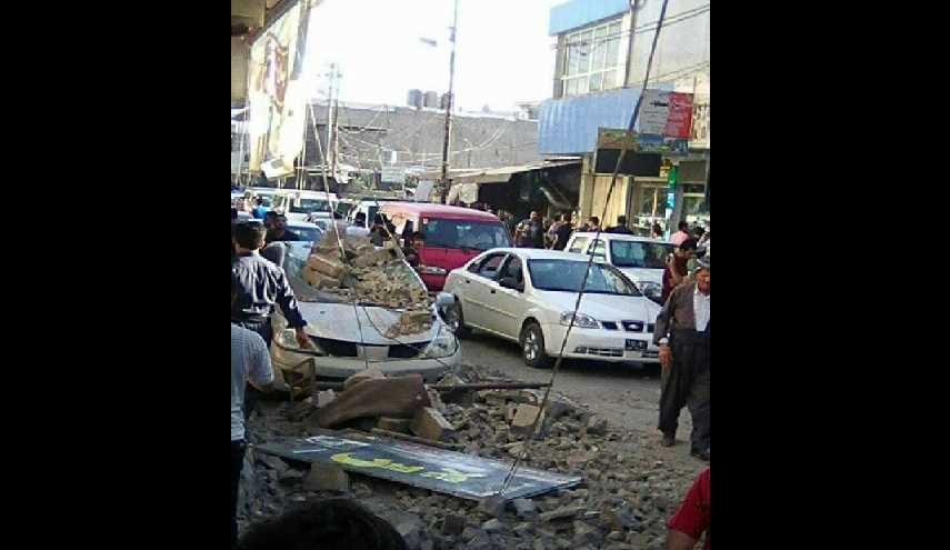 بالصور.. آثار هزة أرضية ضربت ثلاث محافظات عراقية