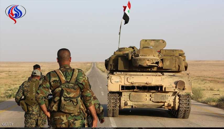 من أي المحاور دخل الجيش السوري الحدود الادارية لدير الزور ؟