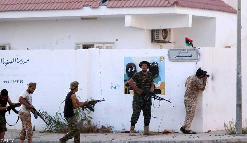 الجيش الليبي يشتبك مع داعش شرقي سرت