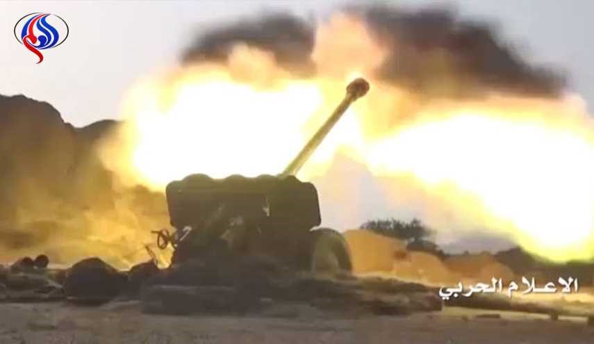 الجيش واللجان الشعبية اليمنية تستهدف تجمعاً لمرتزقة العدوان السعودي