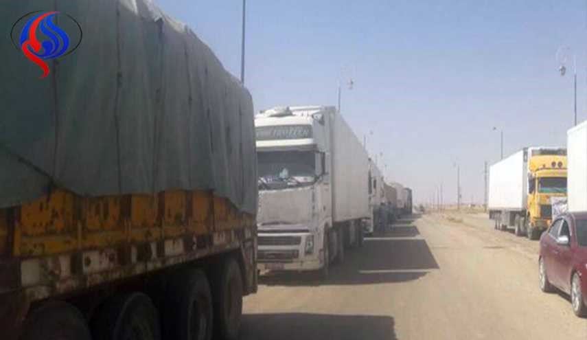 700 طن من المساعدات الإنسانية تصل الى دير الزور