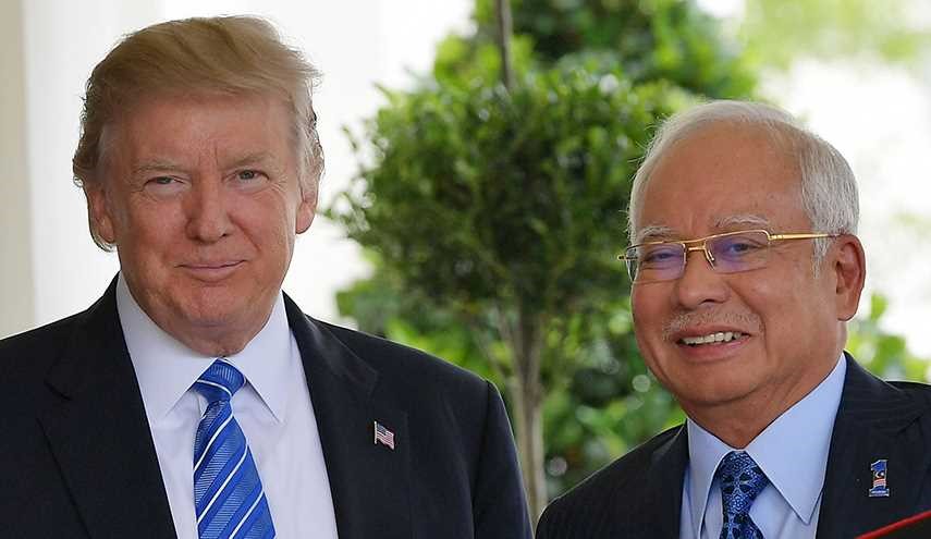 ترامب يلتقي رئيس الوزراء الماليزي المتورط في فضيحة مالية