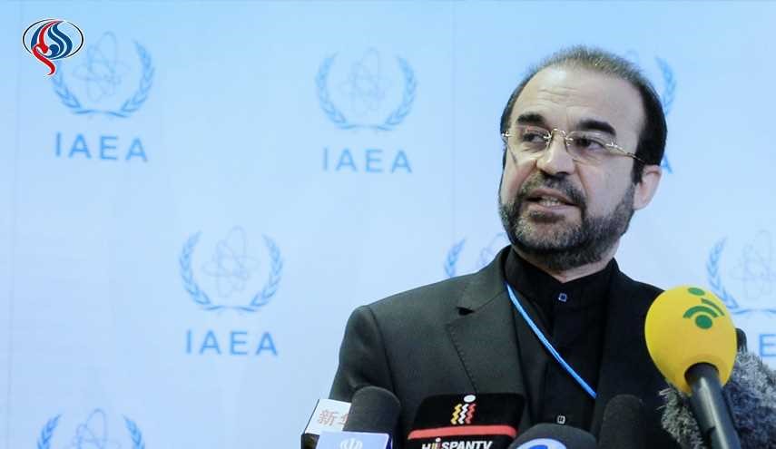 ممثل إيران لدى الوكالة الذرية: التحركات الأميركية تتناقض مع الاتفاق النووي