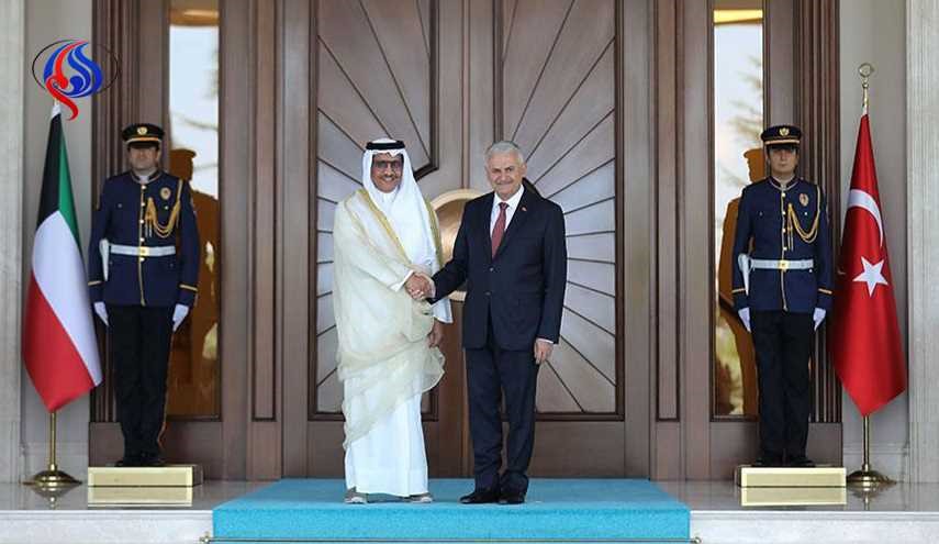 أنقرة تستضیف رئیس الوزراء الکویتي