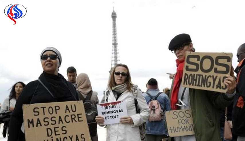 تظاهرات في باريس تطالب المجتمع الدولي بحماية 