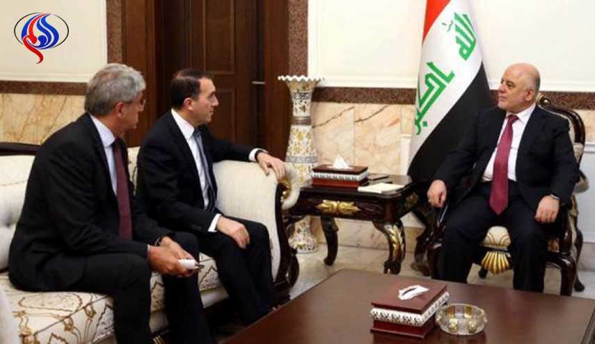 سفيرا فرنسا وتركيا يؤكدان للعبادي رفض بلديهما استفتاء كردستان