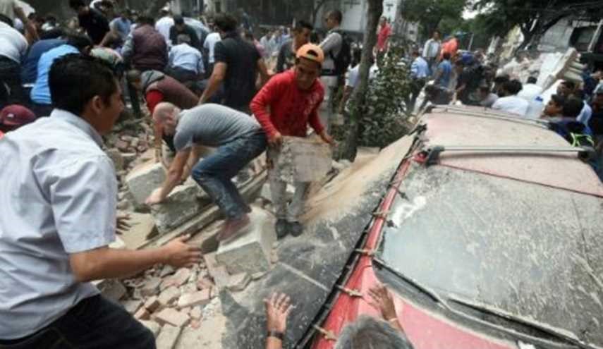 زلزال بقوة 7,1 درجات يضرب العاصمة المكسيكية ومحيطها