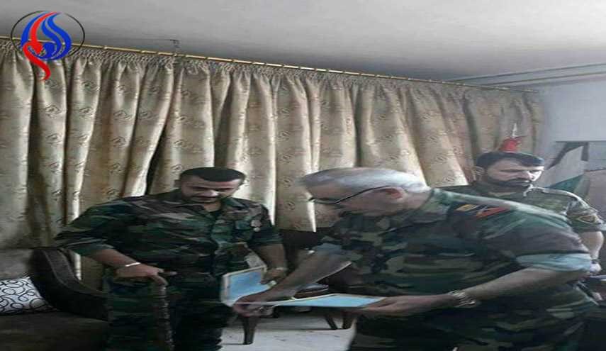 بالصور.. ظهور نادر لمدير ادارة المخابرات الجوية السورية اللواء جميل حسن في حلب