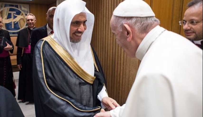 أمين «رابطة العالم الإسلامي» يلتقي بابا الفاتيكان