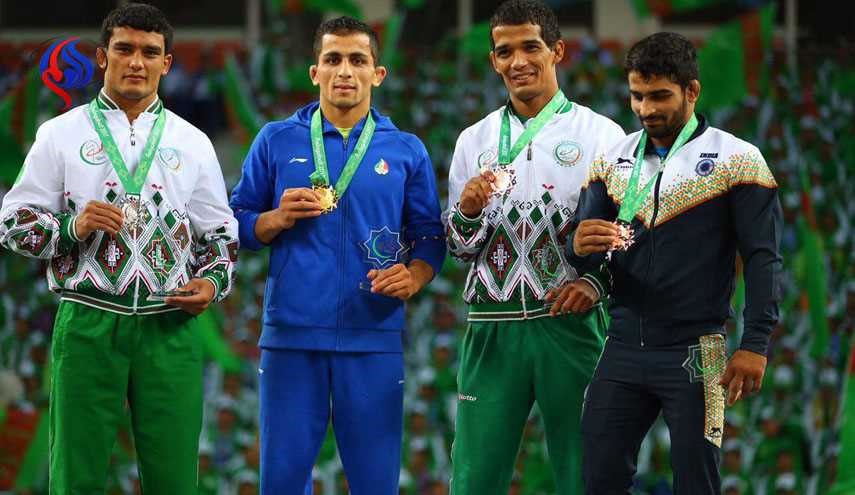 إيران بالمركز الثالث في دورة الألعاب الآسيوية داخل الصالات بمئة وميداليتين
