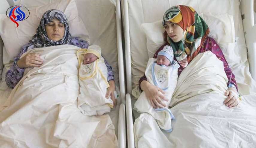 لأول مرة في العالم.. أم سورية وابنتها تنجبان في نفس اللحظة