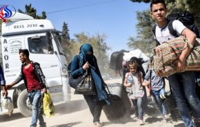 بازگشت تعدادی از خانواده های آوارۀ سوری به حمص 