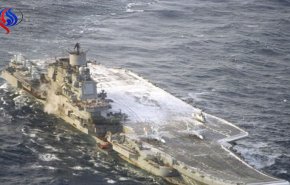 رزمایش ناوهای جنگی روسیه در دریای سفید