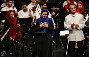 اجرای ارکستر سمفونیک تهران به رهبری شهرداد روحانی/ تصاویر