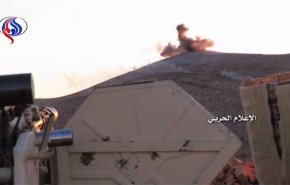 مقاومت بر مناطقی از مرز سوریه و لبنان مسلط شد+ویدئو