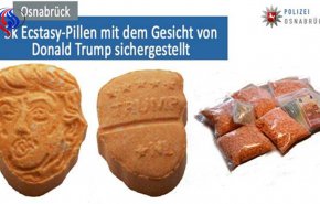 کشف قرصهای روانگردان ترامپ در آلمان! + عکس