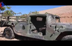 کشف خودروی مسروقه ارتش لبنان در مقر داعش 