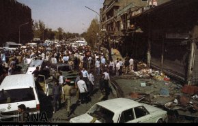 یکم شهریور 1363 - انفجار بمب در میدان راه آهن تهران. تصاویر