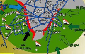 نقشه جدید از مناطق تحت کنترل داعش در تلعفر + آخرین تحولات