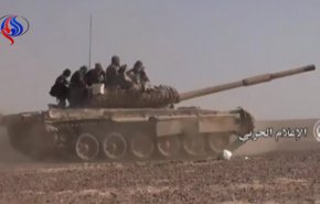پیشروی ارتش سوریه در حومه دیرالزور + ویدیو