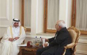 دیدار سفیر قطر با وزیر خارجه ایران/ ظریف:با هرگونه فشار و تهدید علیه همسایگان مخالفیم