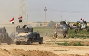 پیشروی نیروهای عراقی به طرف شهر عکاشات در الانبار