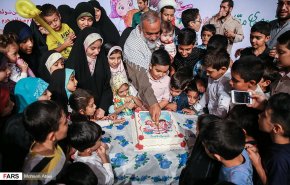 جشن تولد فرزندان شهدای مدافع حرم
