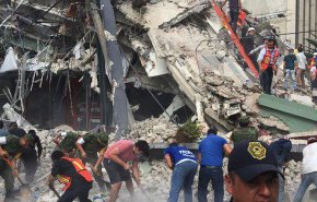 تعداد کشته های زلزله مکزیک به 119  نفر رسید+ویدئو