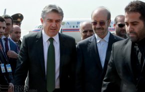 ورود نخست وزیر ارمنستان به تهران