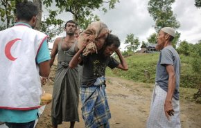 محموله بشر دوستانه هلال احمر ایران در راه میانمار
