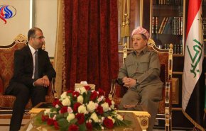 شاهد.. غضب عراقي من لقاء رئيس البرلمان مع البارزاني