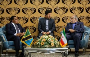 دیدار وزیر خارجه تانزانیا با وزیر اقتصاد ایران + تصاویر