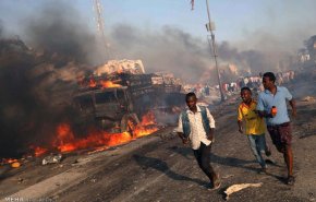 انفجار خودروی بمب گذاری شده در موگادیشو‎