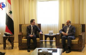 رئيس مؤسسة الاذاعة و التلفزيون الايراني يلتقي وزير السياحة السوري
