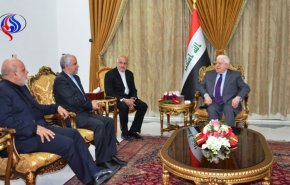 رئیس جمهوری عراق: از توسعه روابط تجاری با ایران استقبال می کنیم
