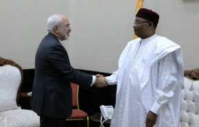 ظريف يصل الى النيجر ويلتقي بكبار المسؤولين