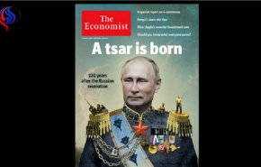 شاهد: صحيفة بريطانية تصور بوتين ببزة القيصر ورأس ترامب على صدره