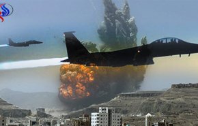 حمله مکرر جنگنده های متجاوز سعودی به مناطق مختلف یمن