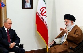 الامام الخامنئي يستقبل الرئيس الروسي