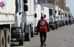 السلطات السورية ترسل مساعدات انسانية الى تلبيسة بريف حمص