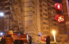 6 قتلى وجرحى على الاقل بانهيار مبنى في روسيا