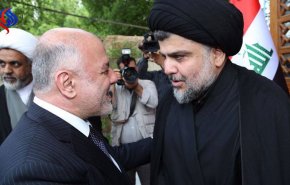 العبادي يجتمع مع الصدر في كربلاء المقدسة