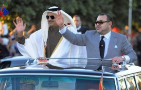 صورة للملك المغربي في الدوحة تغضب اعداء امير قطر !