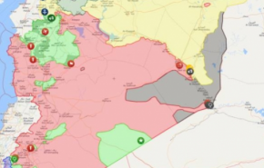 خريطة ونسب السيطرة في سوريا.. الجيش السوري أولًا